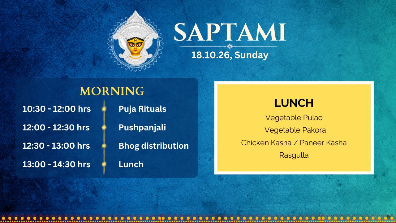Saptami Morning banner