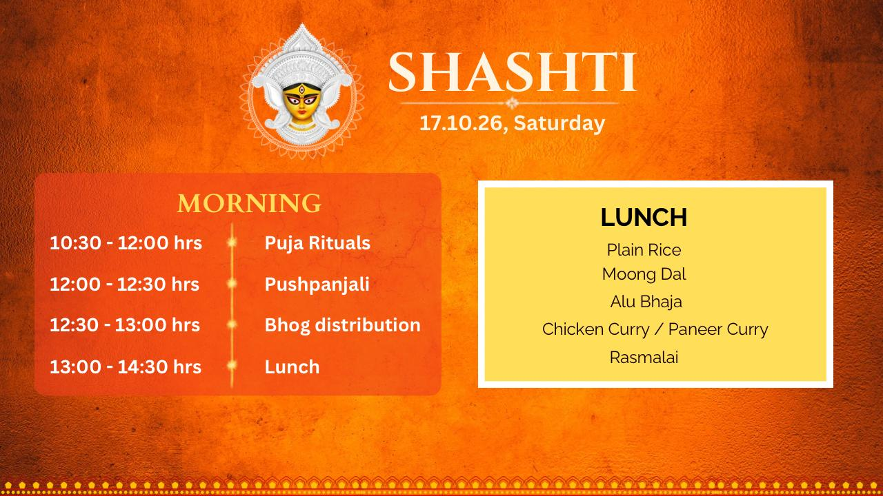 Shashti morning banner